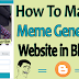 Meme Generator Script For Blogger