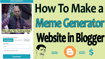 Meme Generator Script For Blogger