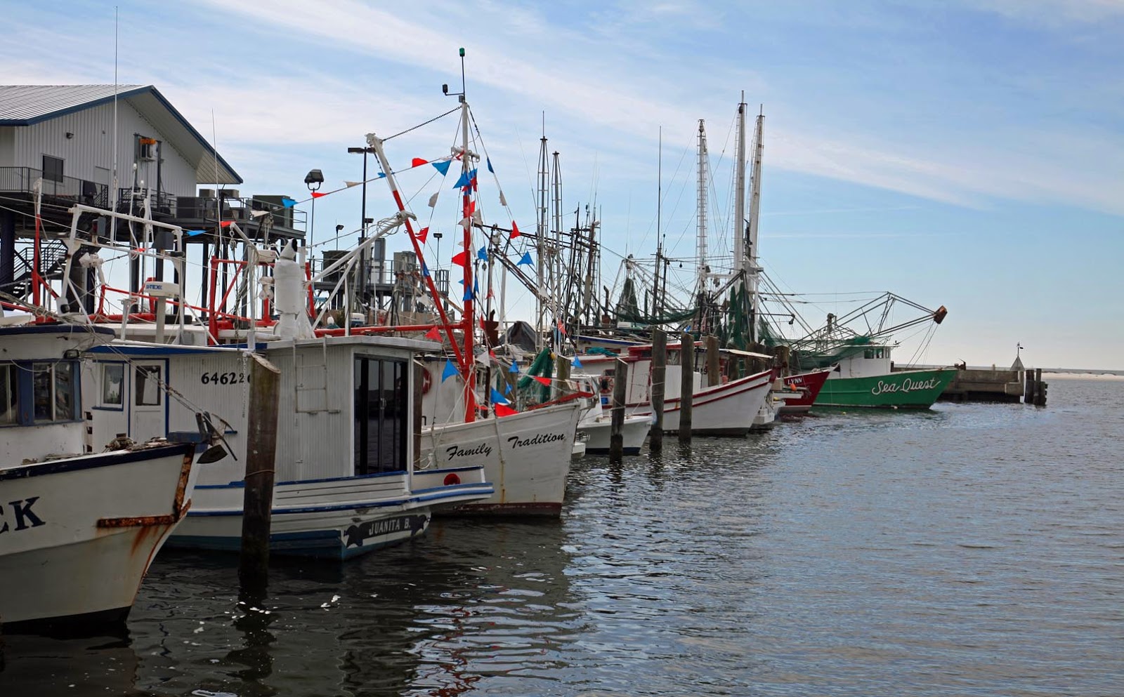 Southern Lagniappe: The Shrimp Boats are A-Comin'