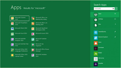 windows 8 search