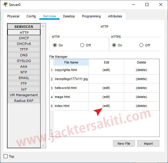 Cara Setting DNS Server Dengan Cisco Packet Tracer