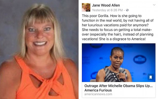 Racist Teacher's Aide Has Been CANNED! Posting Recklessly on Social Media Is a NO NO!