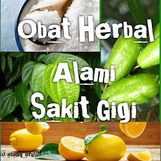 obat herbal sakit gigi