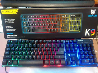 Review Rexus K9 Battlefire, Keyboard Gaming Keren dan Murah