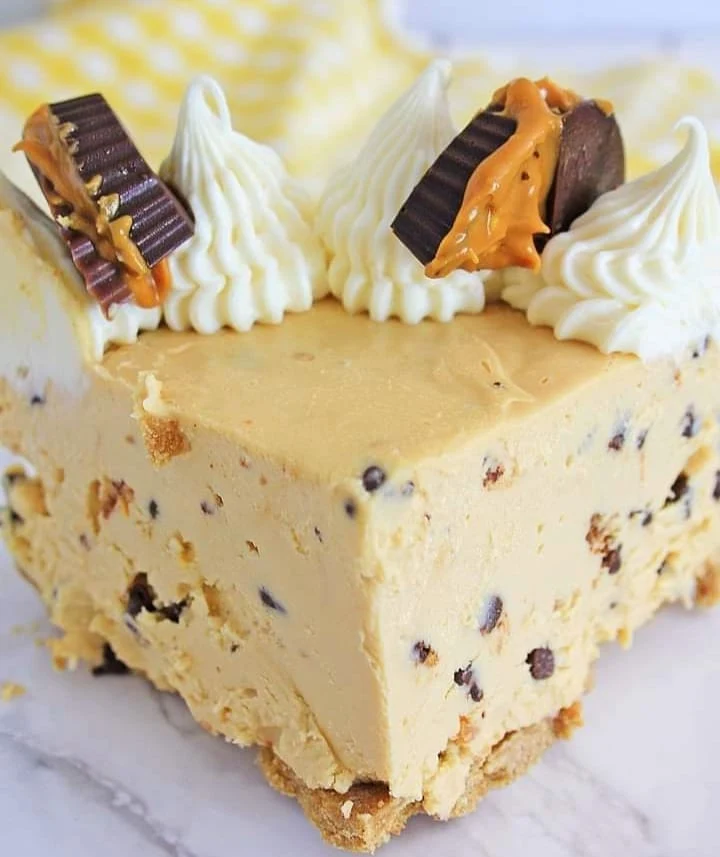 Creamy Peanut Butter Cheesecake ( No Bake)