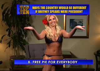 Britney Spears on Letterman