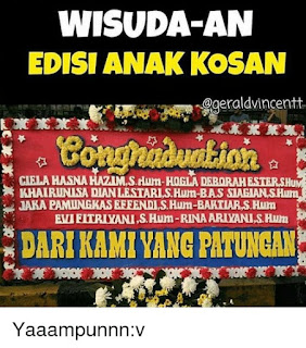 Kata Kata Lucu Wisuda Cikimm 