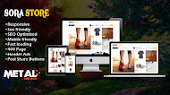 Sora Store Responsive Blogger Template