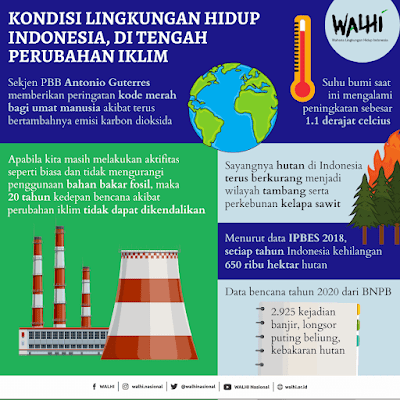 kondisi lingkungan hidup Indonesia