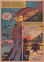 siedziba Sowy z "The Owl, Ominous Overlord of Crime!" [#003 Daredevil, 08/1964]