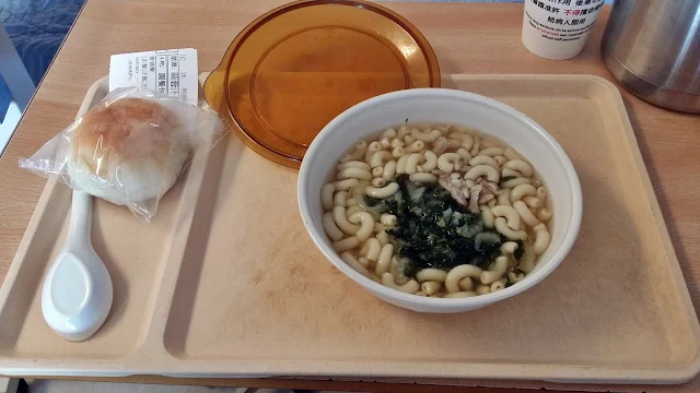 Breakfast of hospital