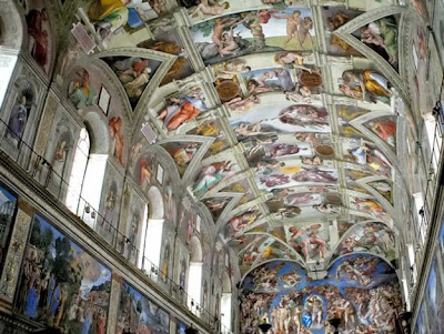 Michael Angelo’s Amazing Paintings On The Sistine Chapel