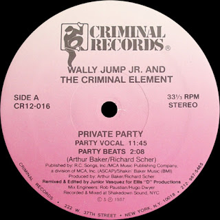 Private Party (Party Beats) - Wally Jump Jr. & The Criminal Element