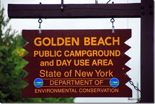 Golden Beach Sign