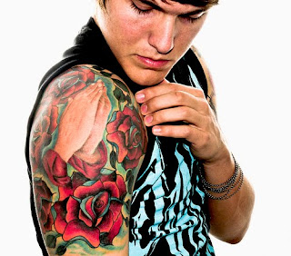 Shoulder tattoos for men