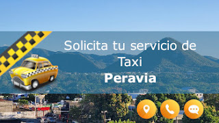 servicio de taxi y paisaje caracteristico en Peravia
