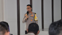 Kapolres Berikan Arahan Kepada Bhabinkamtibmas Jajaran Polres Asahan