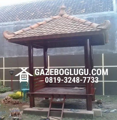 Gazebo Glugu Kayu Kelapa