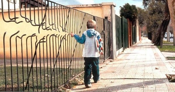 Chuck Norris As A Kid - Fence