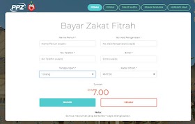 Cara Bayar Zakat Fitrah Online dan Kadar Zakat di Seluruh Negara dan terima khairat kematian RM3000