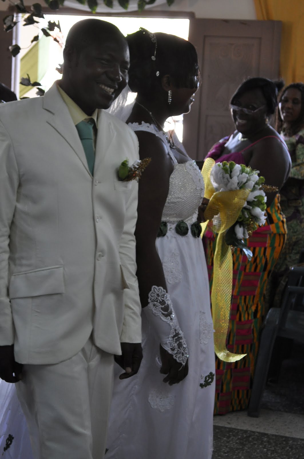 images green and gold wedding