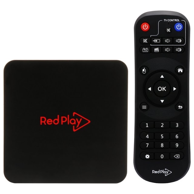 Red Play TV Box Ultra HD - Canais IPTV, Filmes e Séries - 21/12/2018