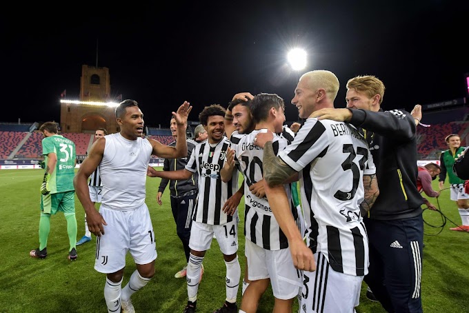 Serie A: la Juve vince a Bologna e si qualifica in Champions