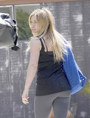 Hilary Duff Gym West Hollywood