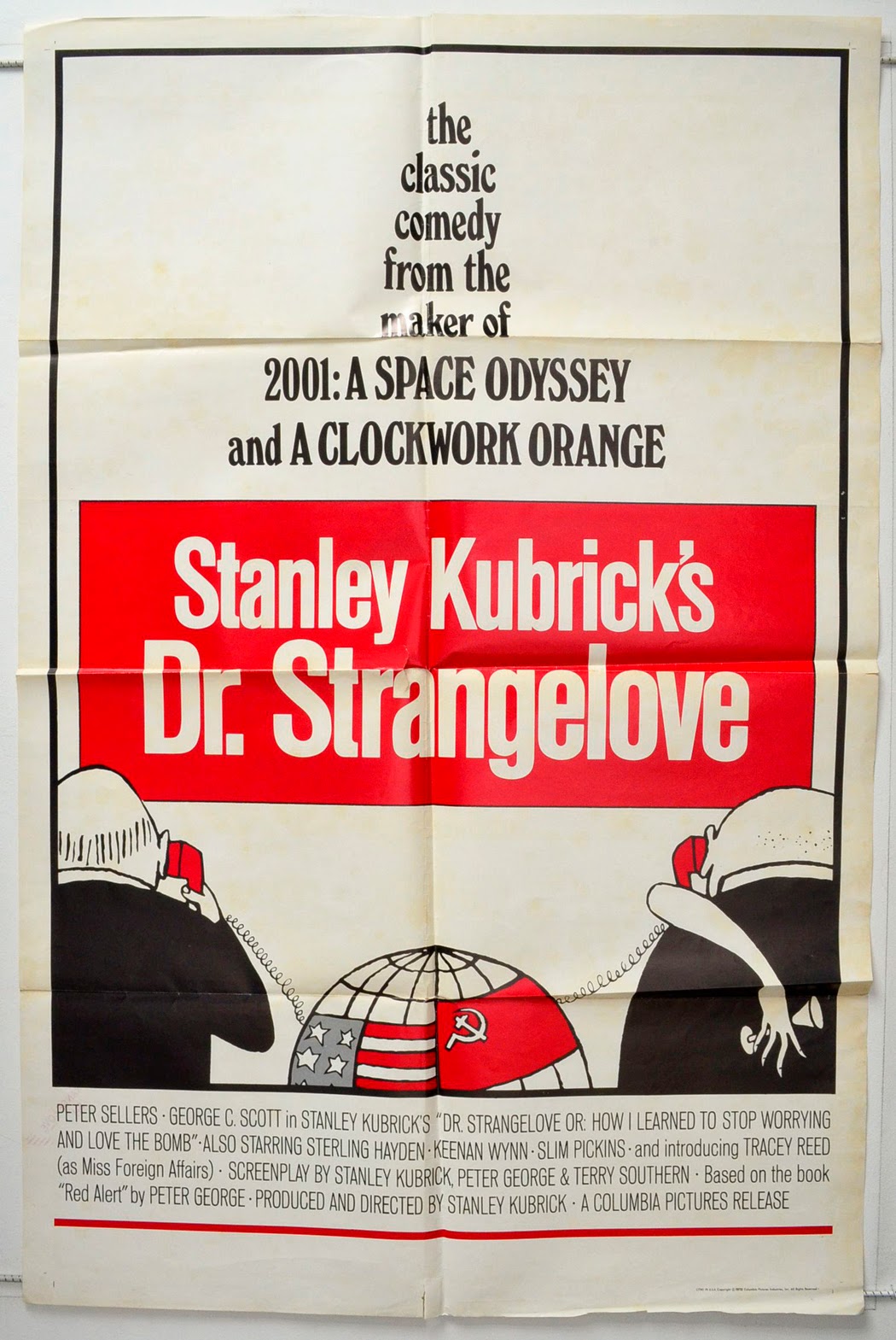 1964 Dr. Strangelove Or: How I Learned To Stop Worrying And Love The Bomb