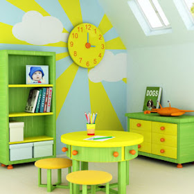 Kids room décor for kids room interior