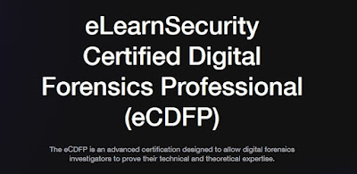 eLearnSecurity Certified Digital Forensics Professional (eCDFP)