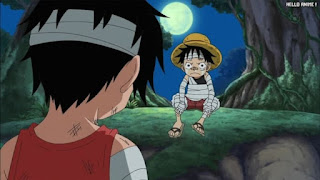 ワンピースアニメ 幼少期 495話 ルフィ かわいい Monkey D. Luffy | ONE PIECE Episode 495