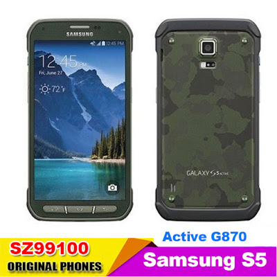 Free shipping Original Samsung Galaxy S5 Active G870 Quad Core 2GB RAM 16.0MP 5.1"TouchScreen LTE Unlocked Cell Phone