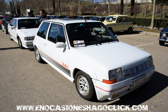 Renault 5 GT turbo concentracion renault classicauto 2013