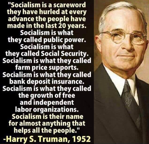 Image result for "pax on both houses"  truman socialism"