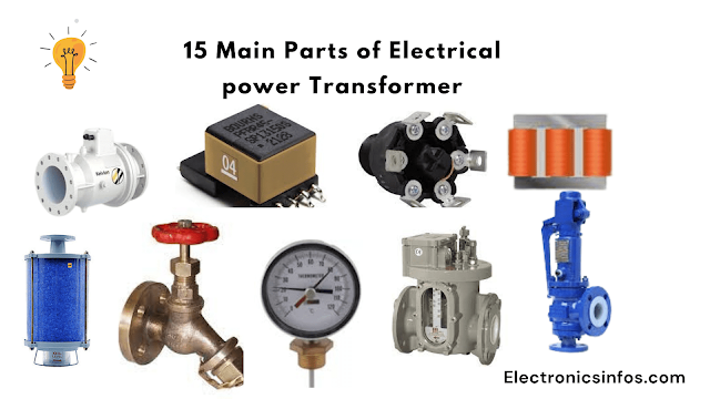 15 Main Parts of Electrical power Transformer-Electronicsinfos