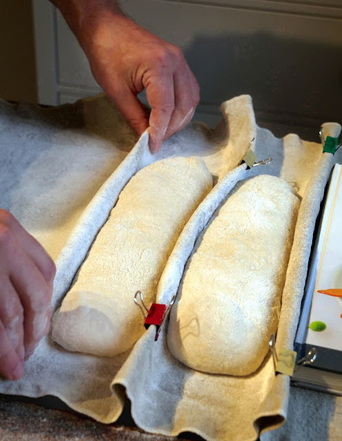 Ciabatta Teig in der Stückgare