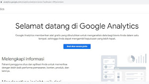 Cara Memasang dan Menggunakan Google Analytic di Blogspot