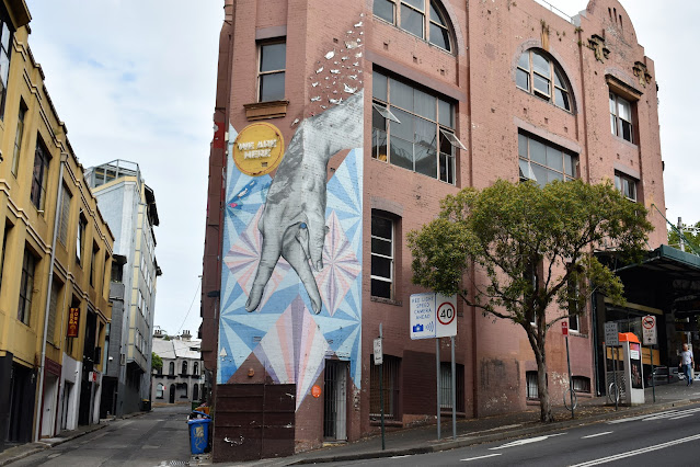 Street Art in Darlinghurst by Sarah Howell, Dylan Demarchi, Byrd, The Dirt & Gui Andrade