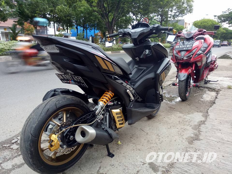 100 Foto Modifikasi Yamaha Aerox 155 Keren Abis 