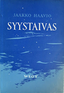 Jaakko Haavio Syystaivas runo suomi
