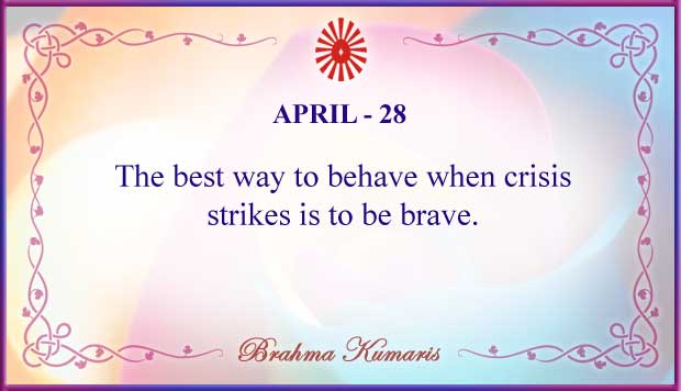 Thought For The Day April 28