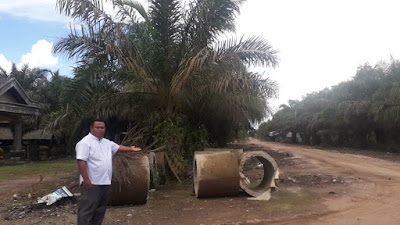 Proyek Gorong-gorong Beton di Desa Sukatani Mangkrak, DPMD Minta Pelaksana Kegiatan Bertanggungjawab