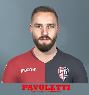 PES 2019 Faces Leonardo Pavoletti by The White Demon