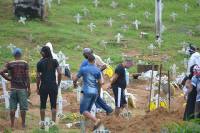 Com 1.038 novas mortes, Brasil ultrapassa 60 mil óbitos por coronavírus