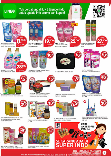 Katalog Harga Promo SUPERINDO Terbaru 05 - 11 April 2018