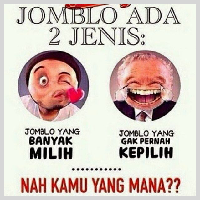 Meme Kekinian Ada 2 Tipe Orang di Dunia Ini Gambar Lucu 