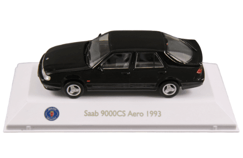 saab car museum collection atlas editions, saab 1:43, atlas editions, 3898026, saab 9000 cs aero 1:43