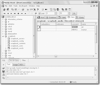 about Mysql-front