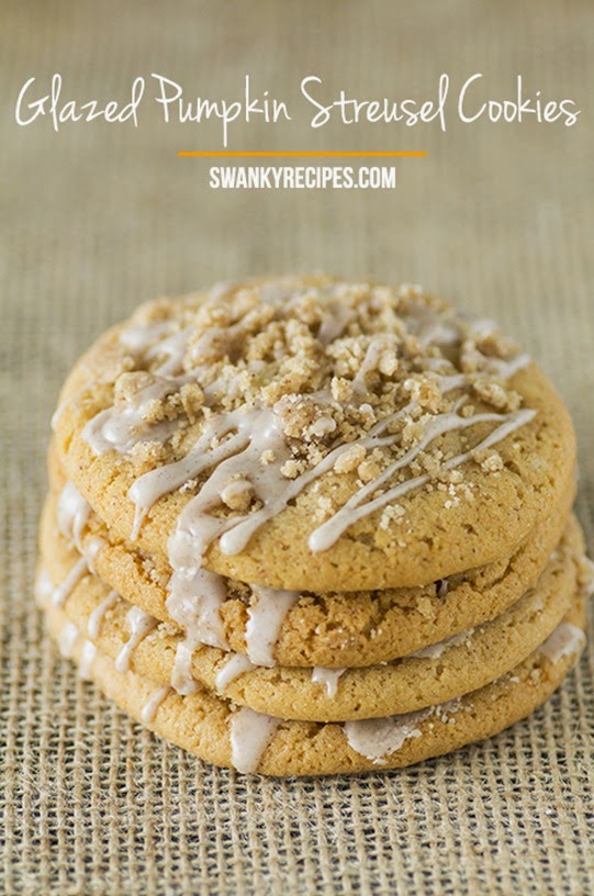Glazed-Pumpkin-Streusel-Cookies